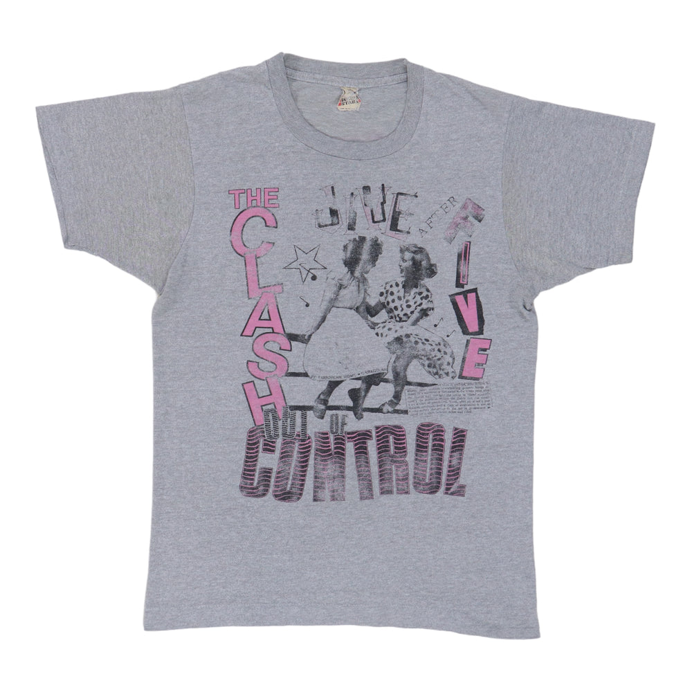 1984 The Clash Out Of Control Shirt