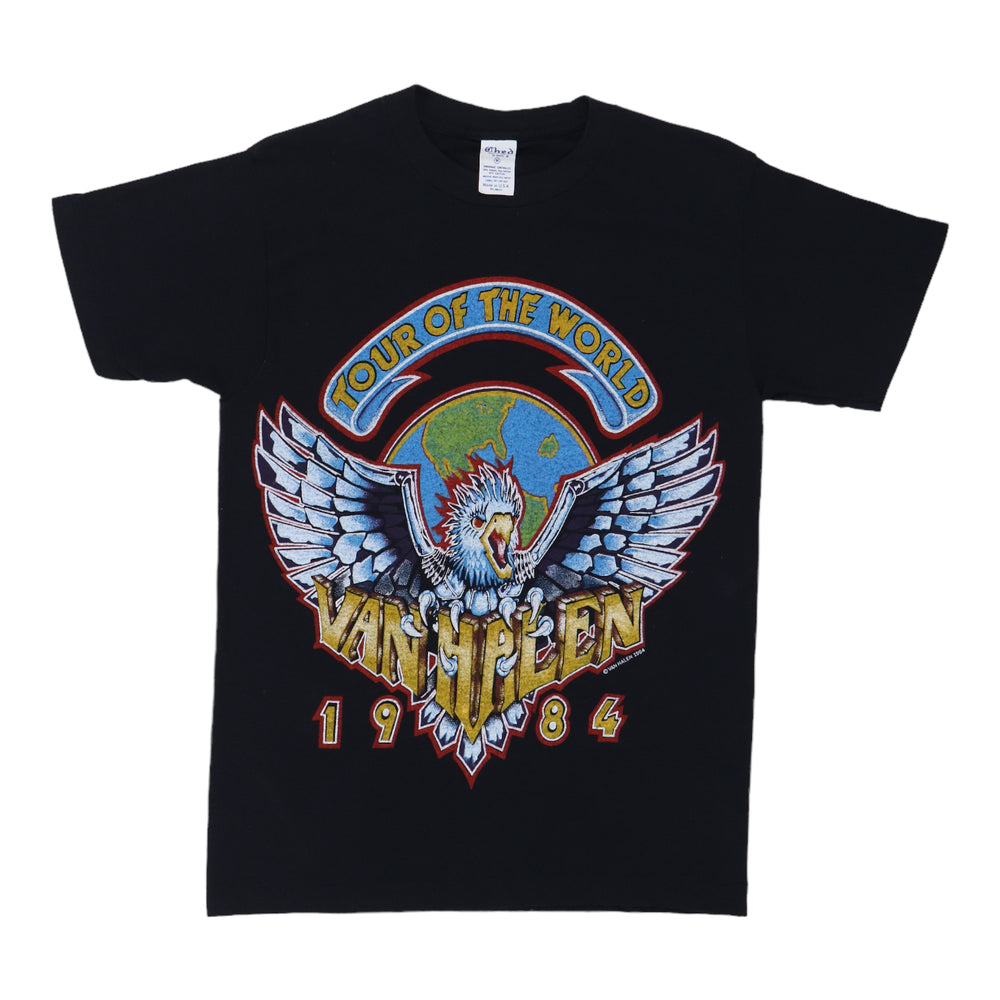 1984 Van Halen Tour Of The World Shirt