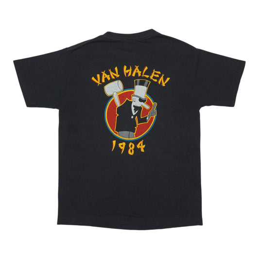 1984 Van Halen Tour Shirt Back