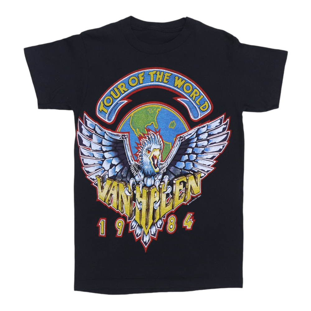 1984 Van Halen World Tour Shirt