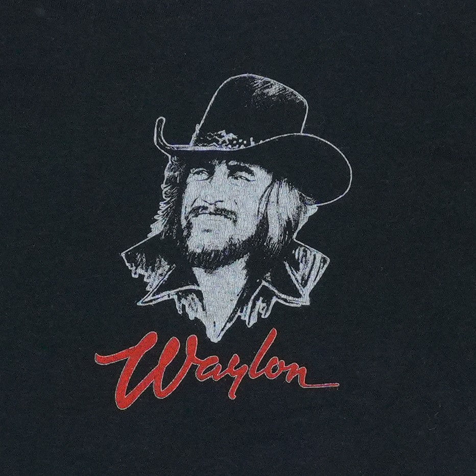 1984 Waylon Jennings Tour Long Sleeve Shirt