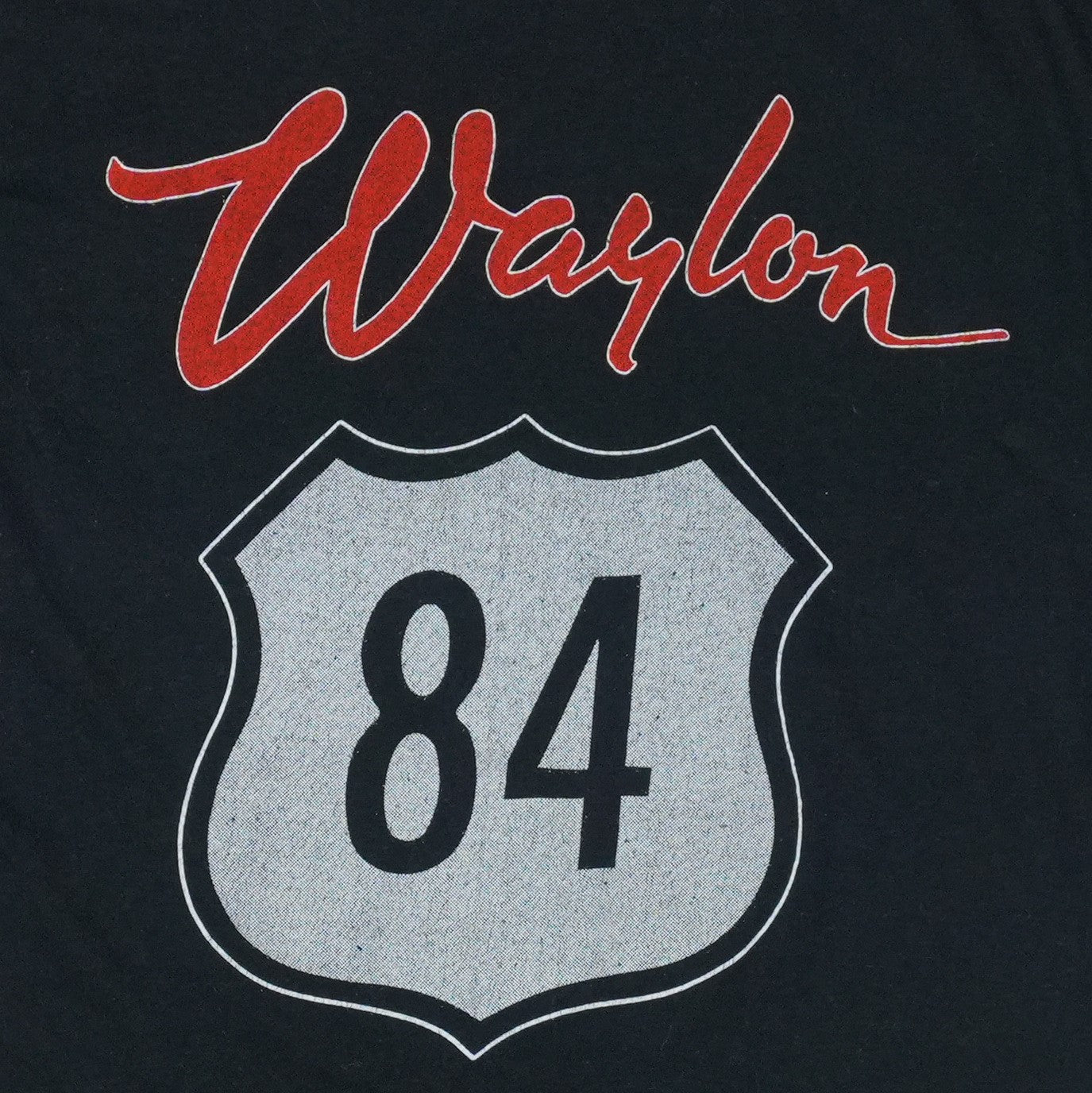 1984 Waylon Jennings Tour Long Sleeve Shirt