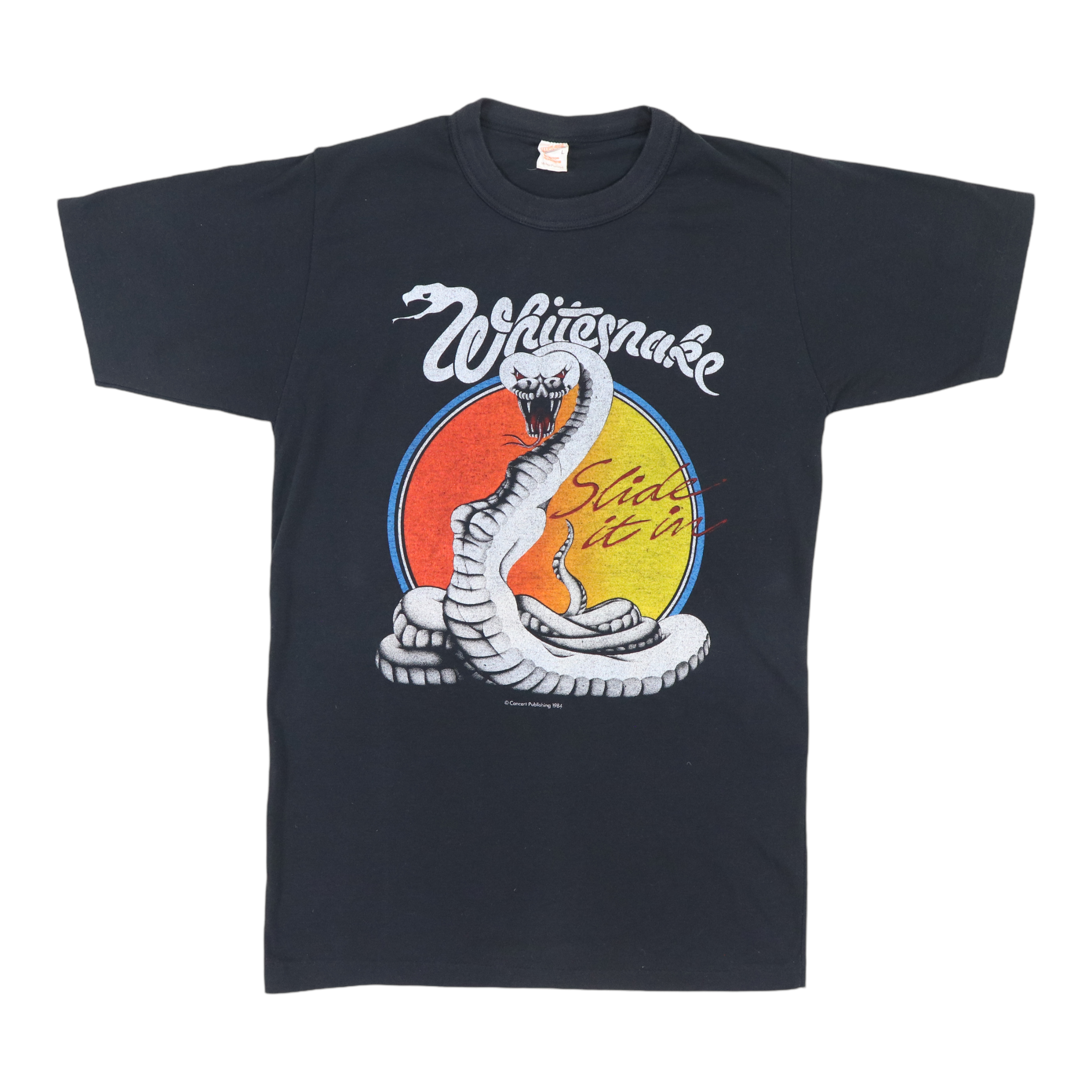 1984 Whitesnake Slide It In Tour Shirt | WyCo Vintage