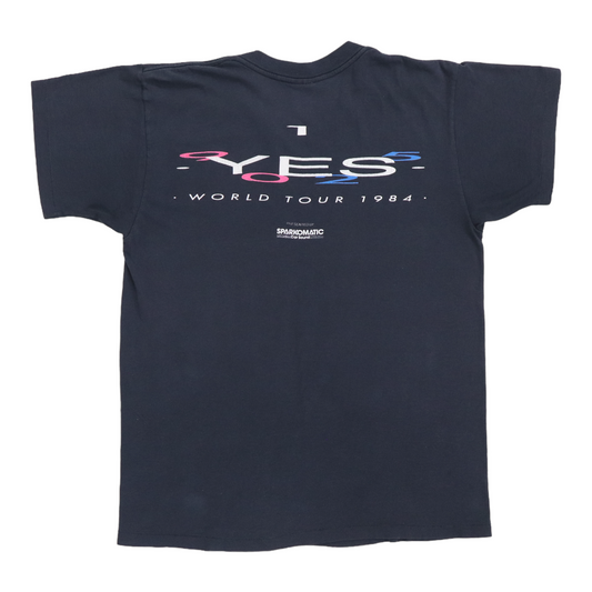 1984 Yes World Tour Shirt Back