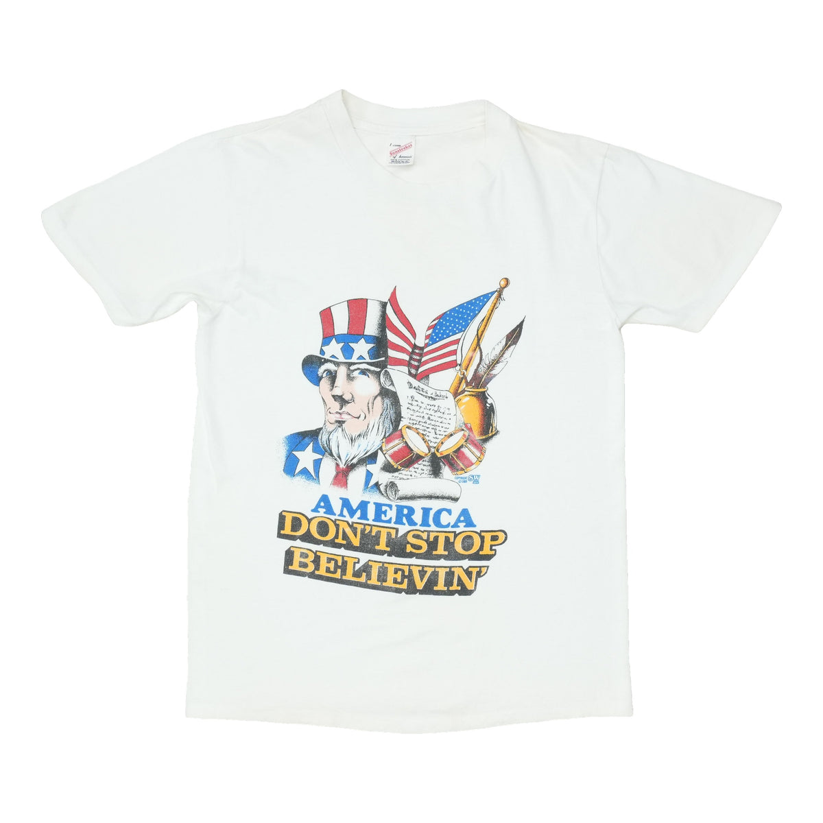 1984 America Dont Stop Believin Shirt