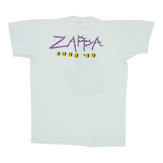 1984 Frank Zappa Tour Shirt Back