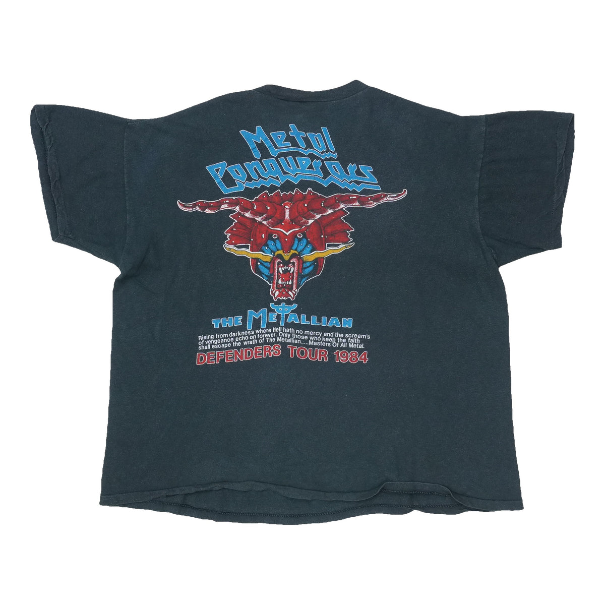 1984 Judas Priest Defenders Of The Faith Tour Shirt