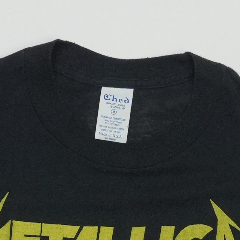 1984 Metallica Jump in the Fire Shirt Tag