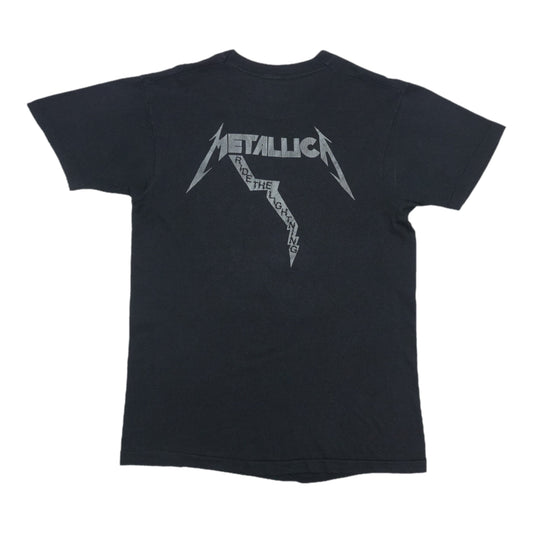 1984 Metallica Ride the Lightning Shirt Back
