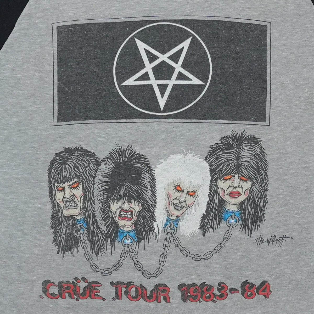 1984 Motley Crue Shout At The Devil Tour Jersey Shirt