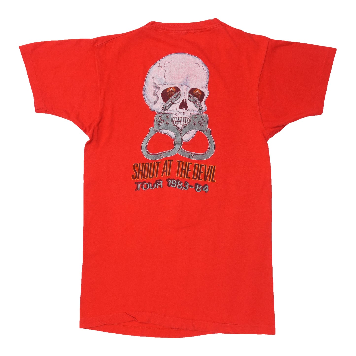 1984 Motley Crue Shout At The Devil Tour Shirt