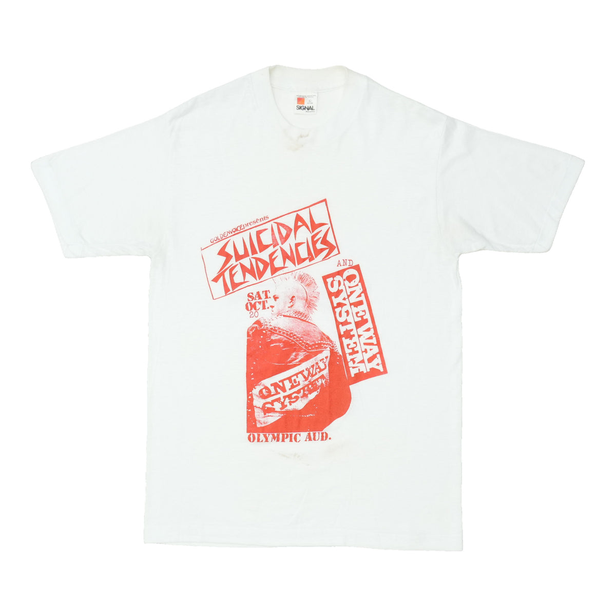 1984 Suicidal Tendencies Olympic Auditorium Concert Shirt