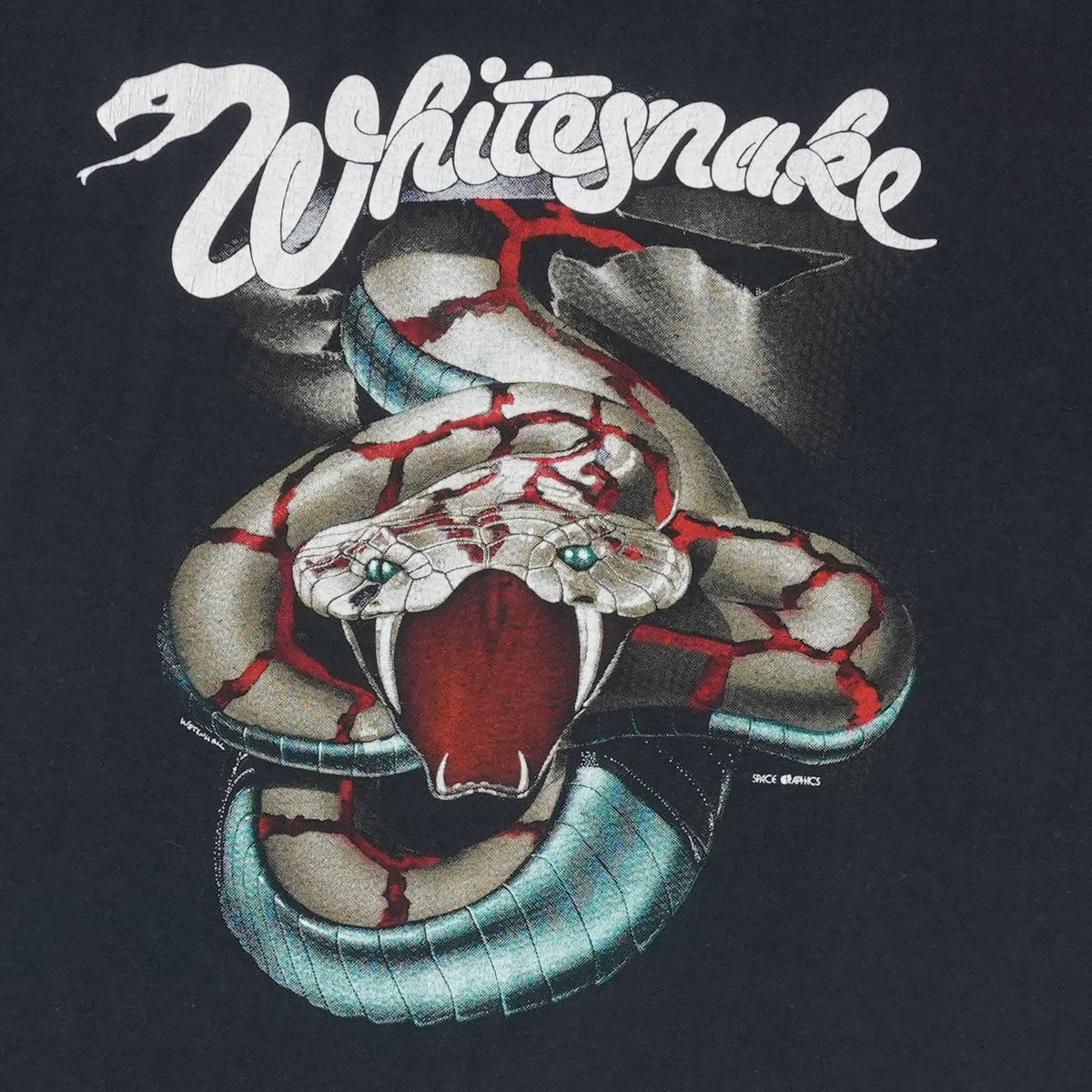 1984 Whitesnake Slide It In Tour Shirt