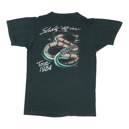 1984 Whitesnake Slide It In Tour Shirt