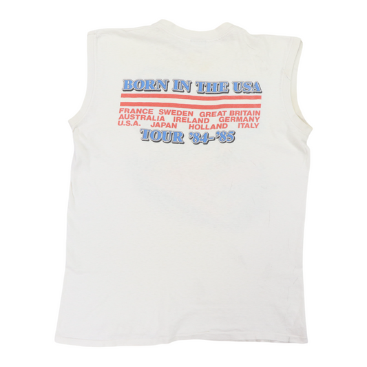 1984 Bruce Springsteen European Tour Shirt Back