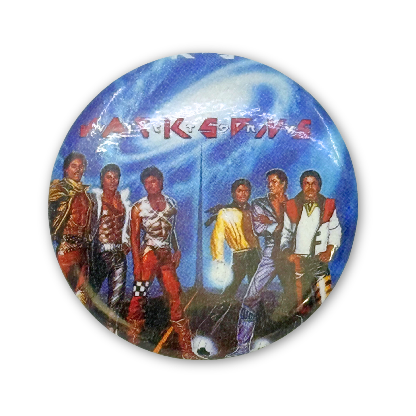 1984 Jacksons Victory Tour Button