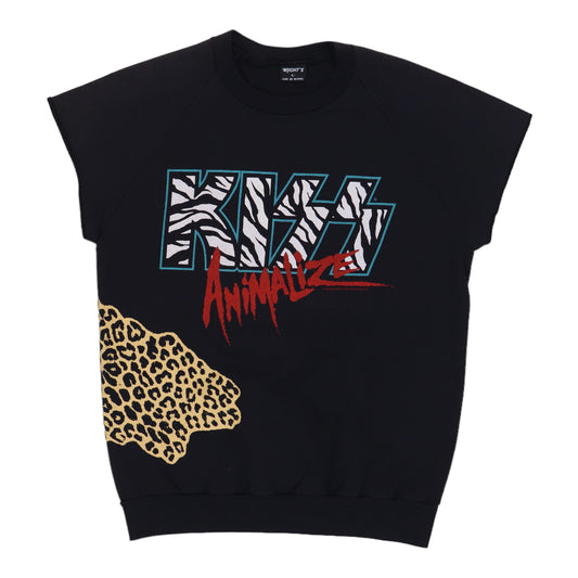 1984 Kiss Animalize Sleeveless Sweatshirt