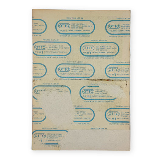 1984 Ozzy Osbourne Bark At The Moon Backstage Pass