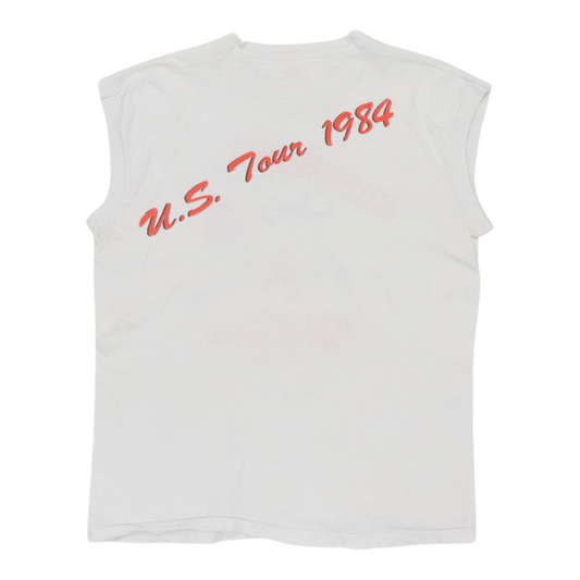 1984 Scorpions Love At First Sting Tour Sleeveless Shirt Back