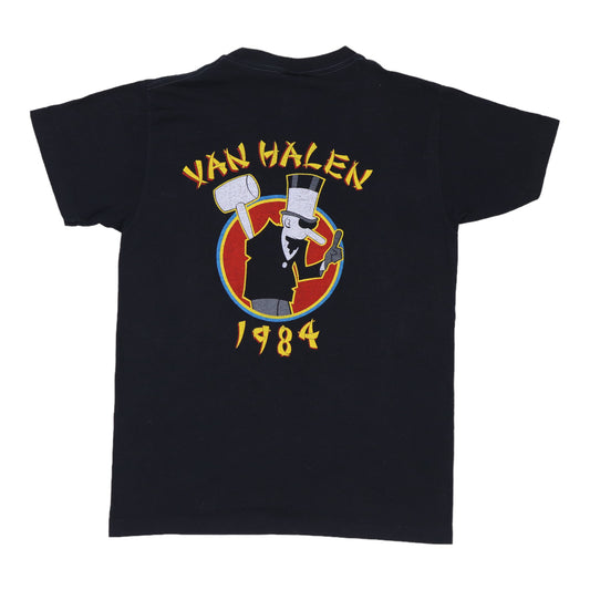 1984 Van Halen Tour Shirt Back
