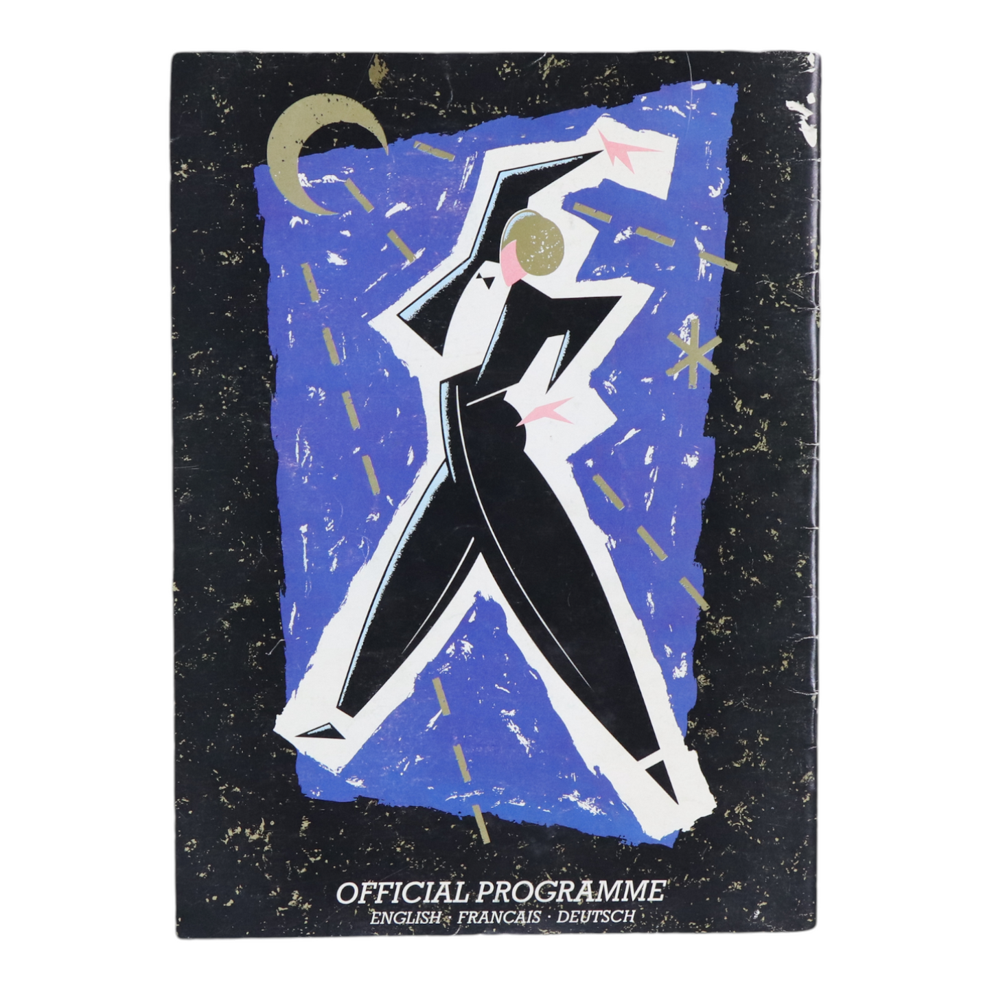 1984 David Bowie Serious Moonlight Tour Program