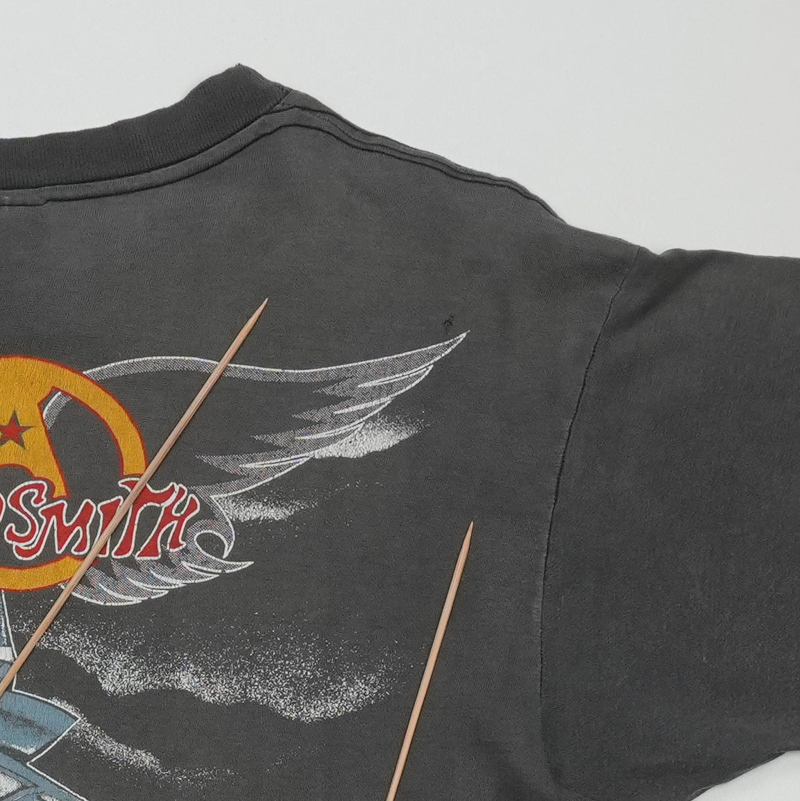 1985 Aerosmith Summer Tour Shirt Detail 8
