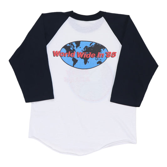 1985 Bryan Adams World Wide In 85 Tour Jersey Shirt Back