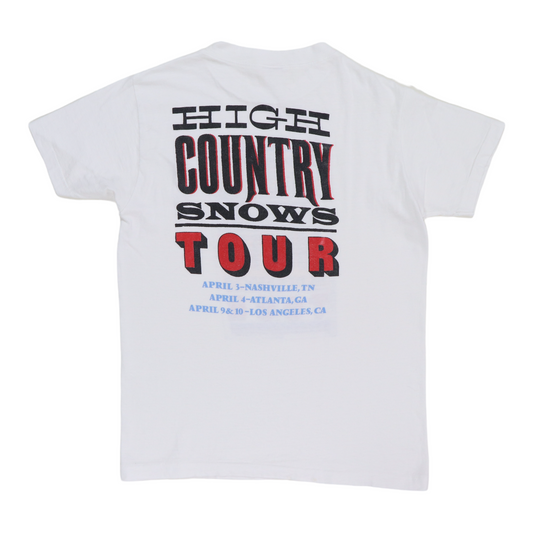 1985 Dan Fogelberg High Country Tour Shirt Back