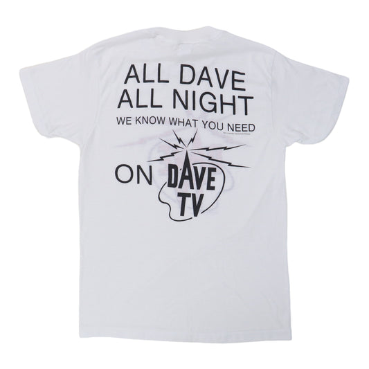 1985 Dave TV David Lee Roth Shirt Back