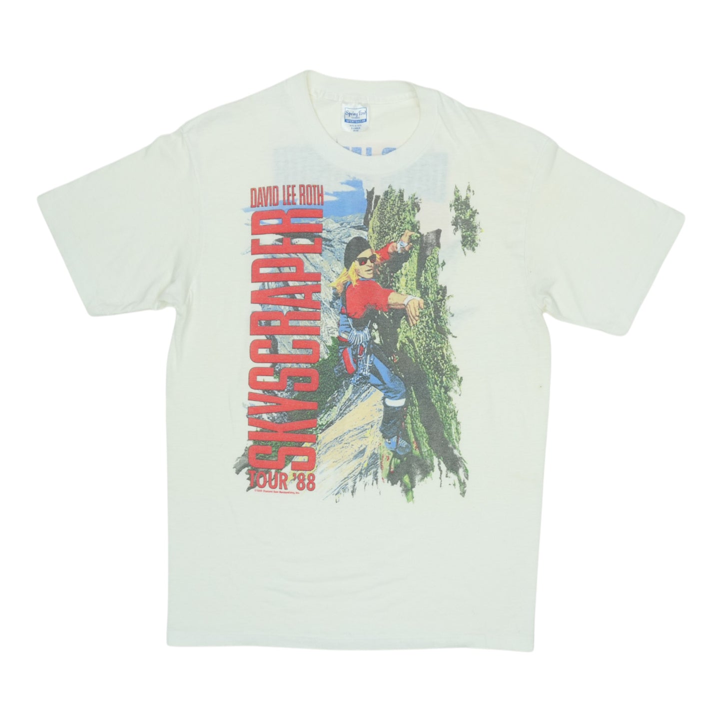 1985 David Lee Roth Skyscraper Tour Shirt