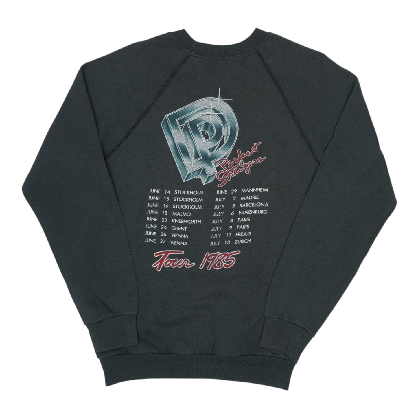 1985 Deep Purple Perfect Strangers European Tour Sweatshirt