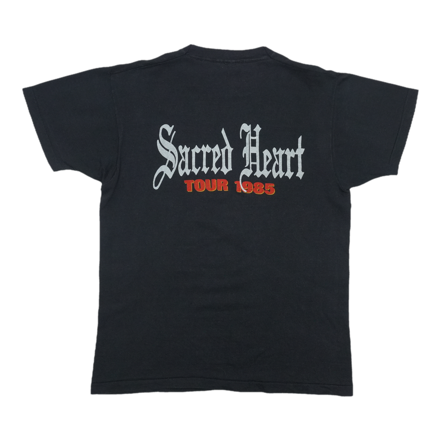 1985 Dio Sacred Heart Tour Shirt Back