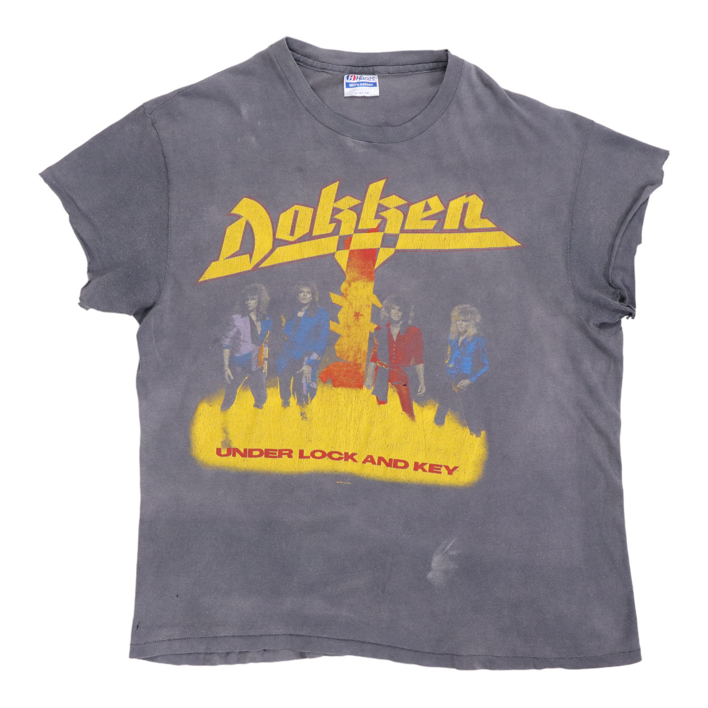 1985 Dokken Under Lock And Key Tour Shirt