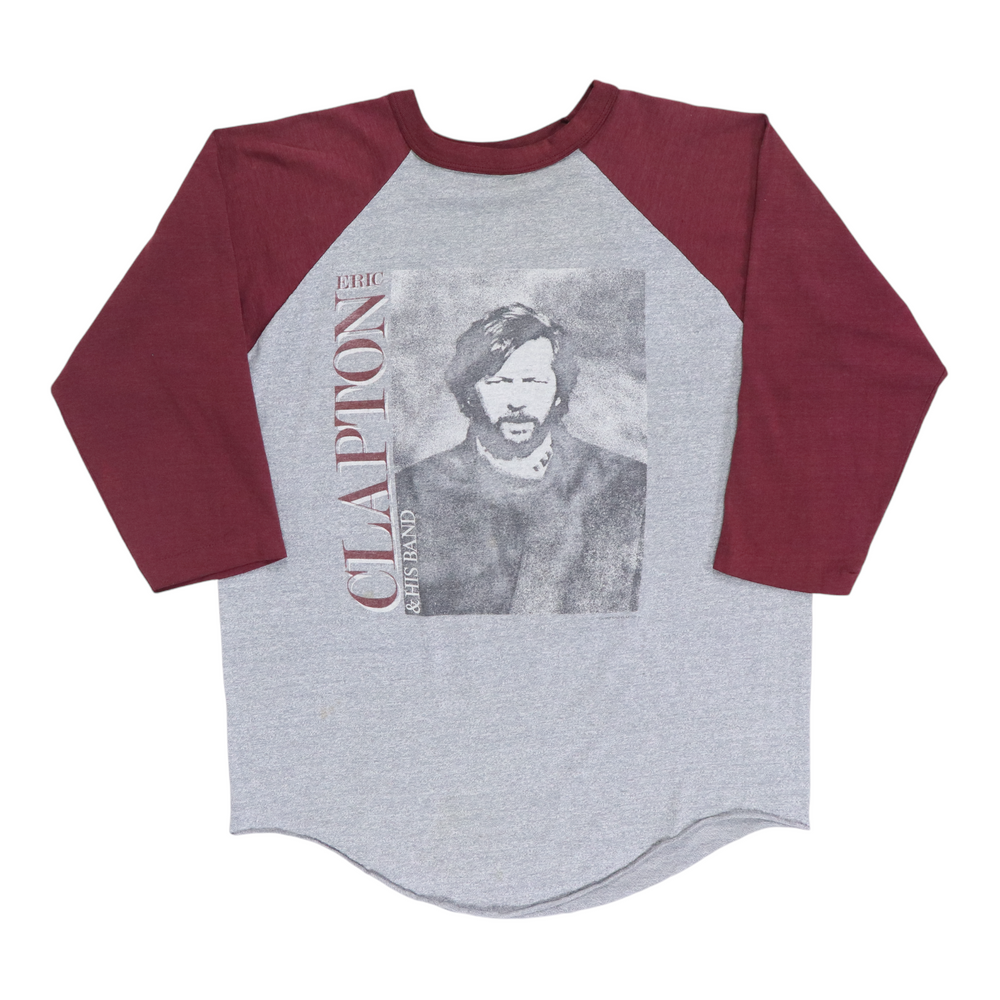 1985 Eric Clapton Behind The Sun Tour Jersey Shirt