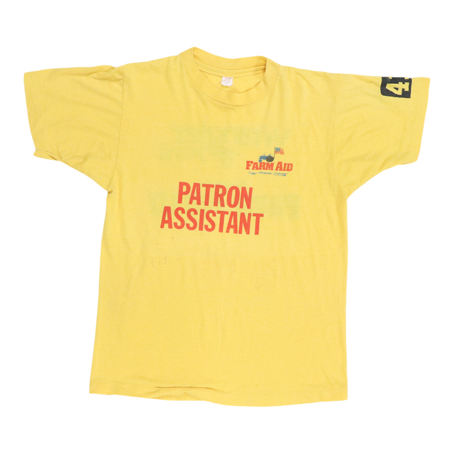 1987 Farm Aid Staff Shirt