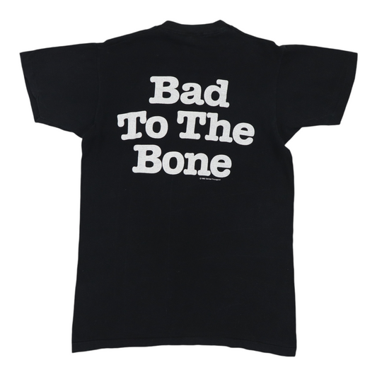 1985 George Thorogood Bad To The Bone Tour Shirt Back
