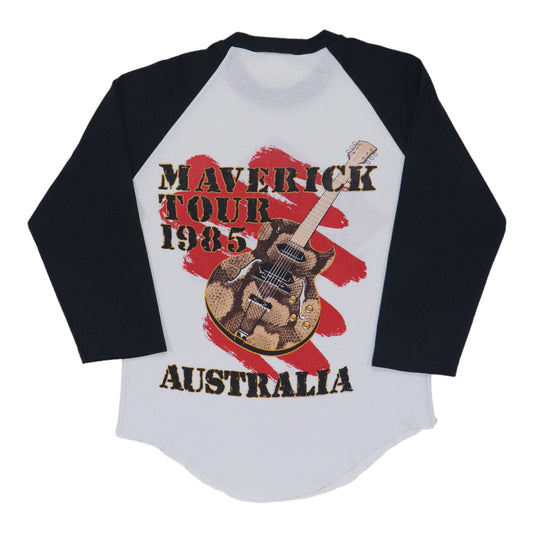 1985 George Thorogood Maverick Tour Jersey Shirt Back