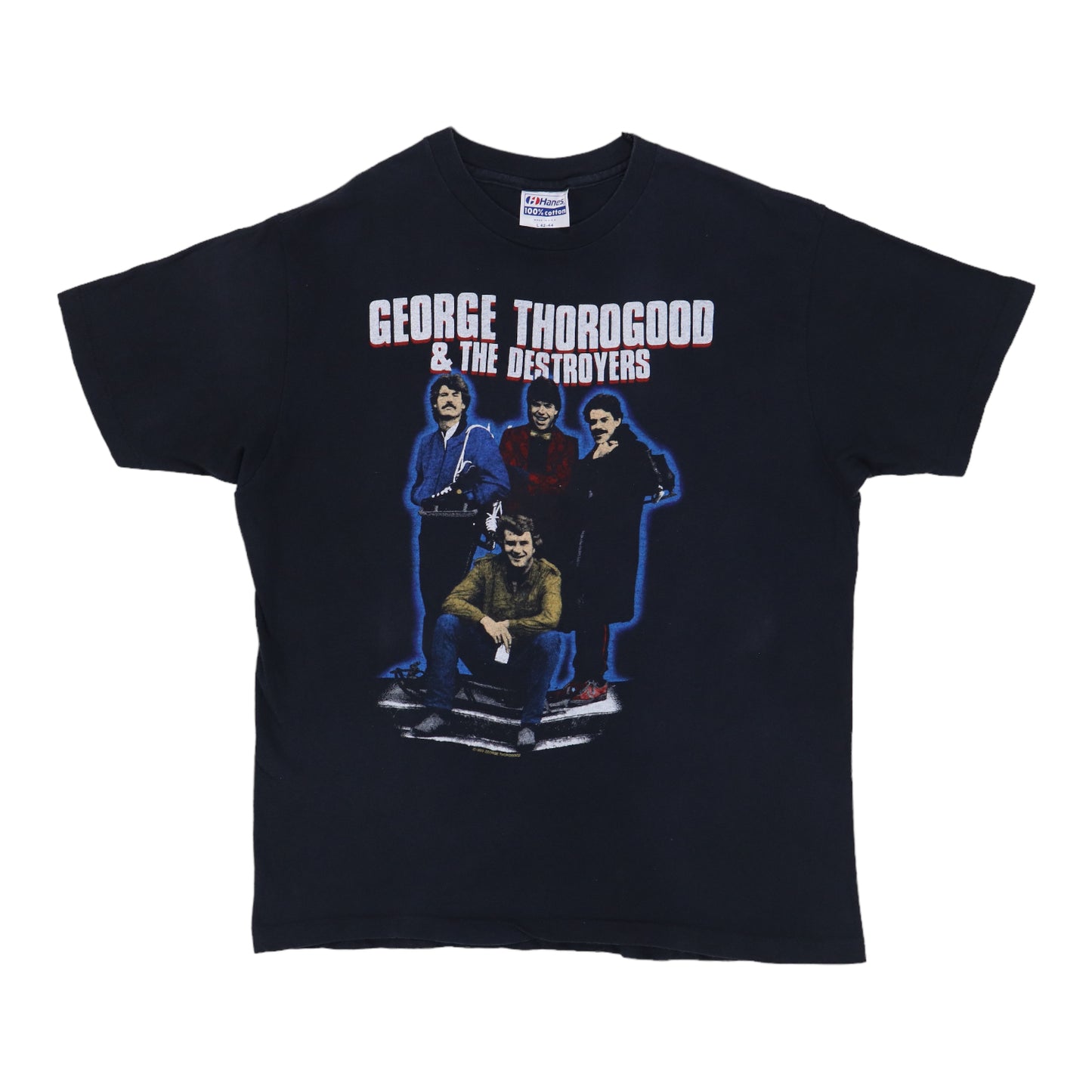 1985 George Thorogood & The Destroyers On Tour Shirt