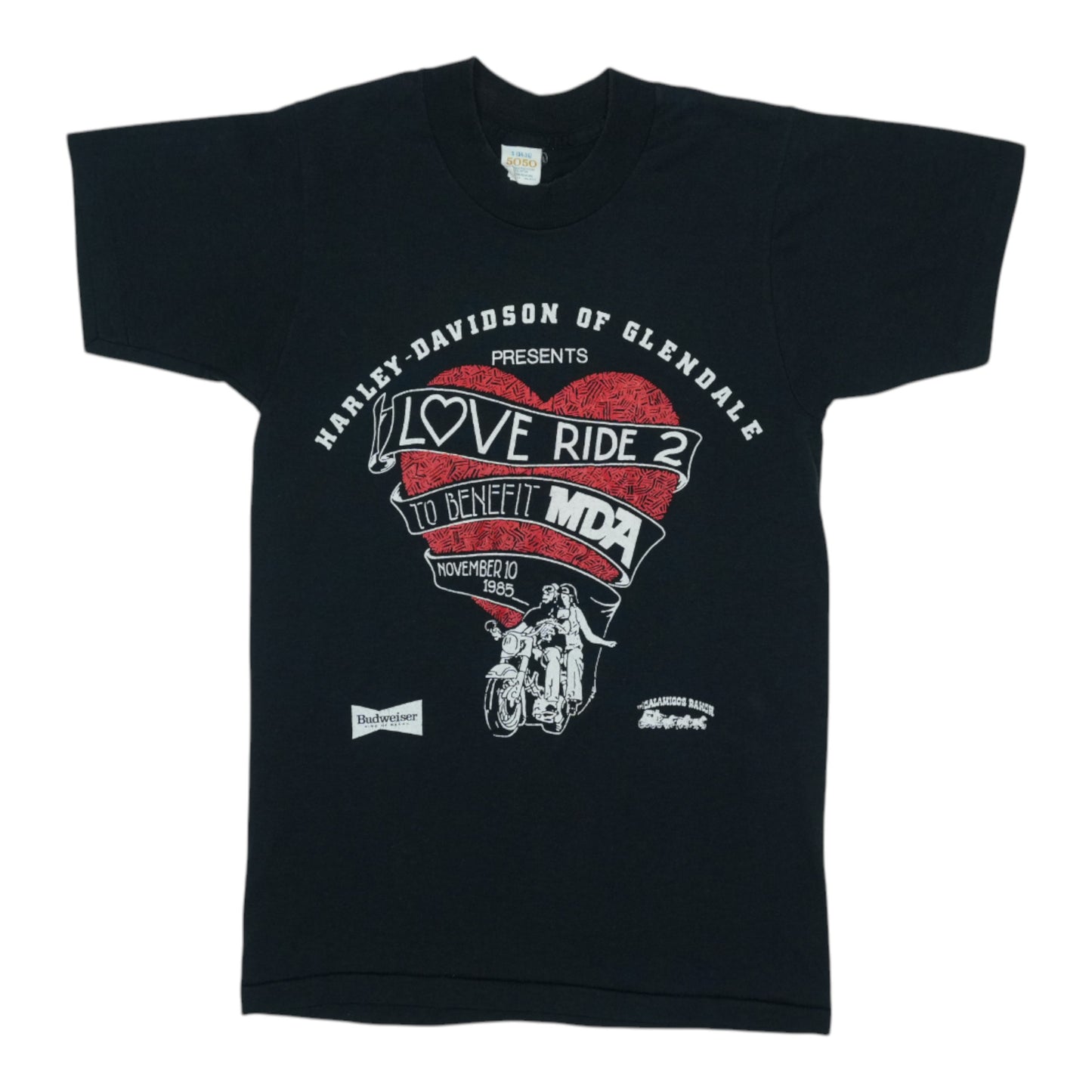 1985 Harley Davidson Love Ride Shirt