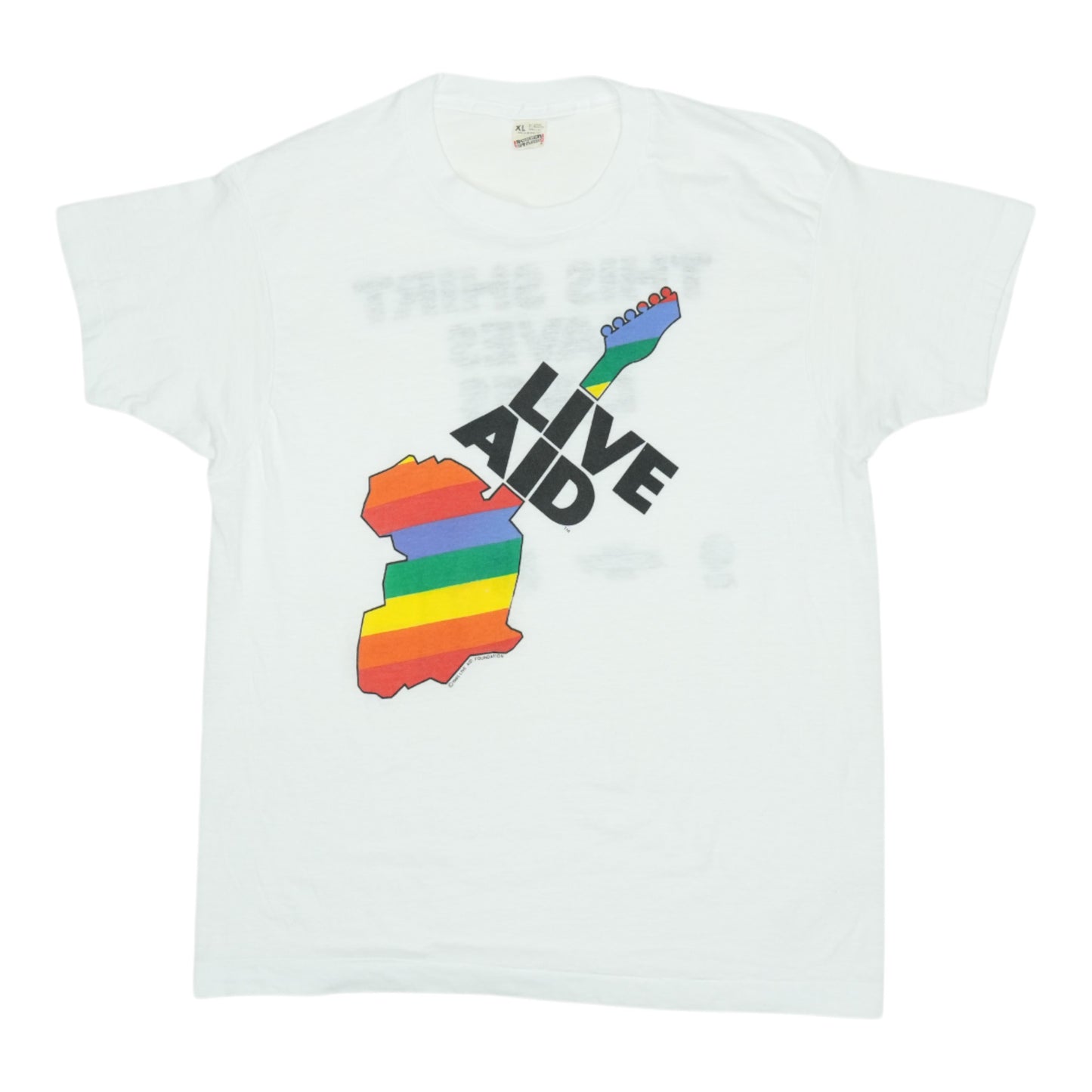 1985 Live Aid This Shirt Saves Lives Shirt