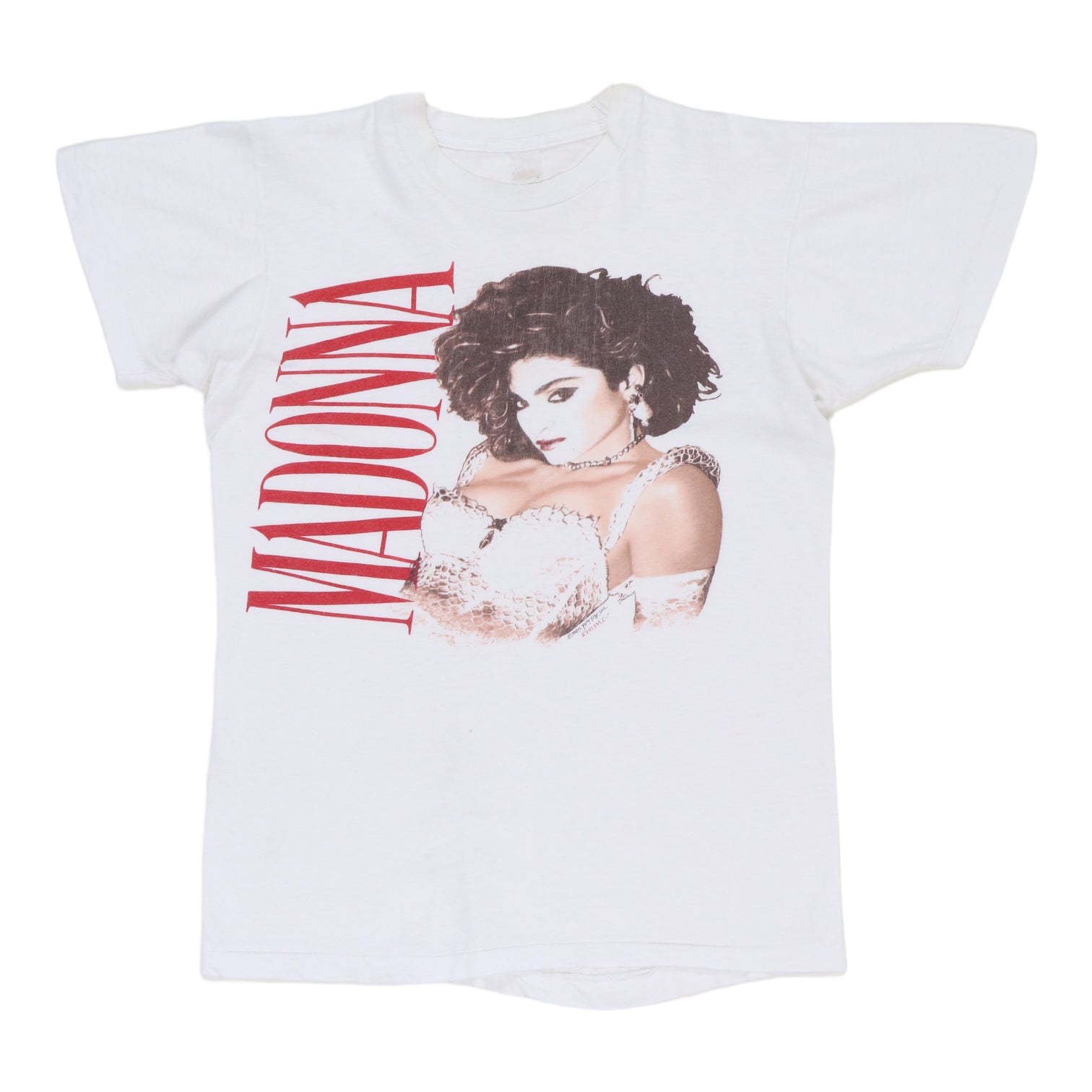 1985 Madonna Like A Virgin Shirt | Authentic Vintage Tee – WyCo 