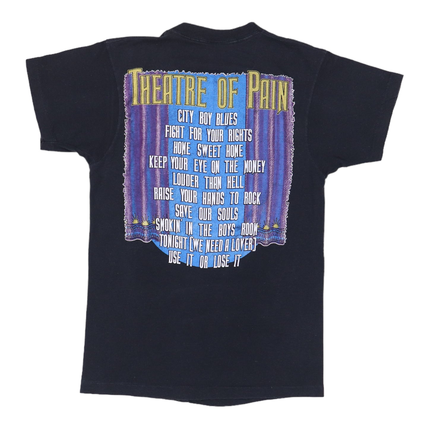 1985 Motley Crue Theatre Of Pain Shirt