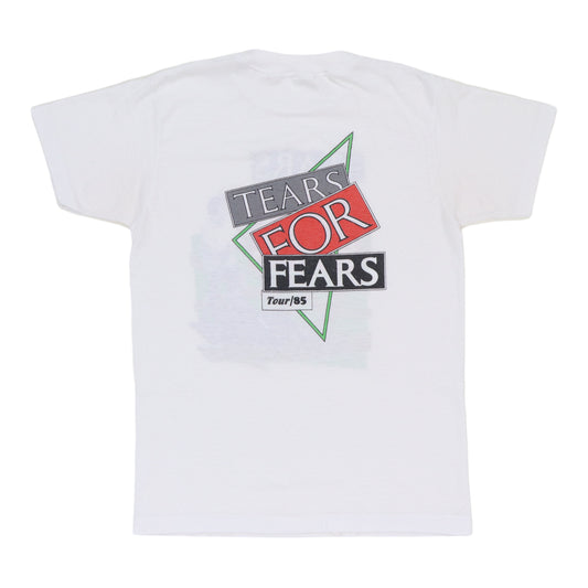 1985 Tears For Fears Tour Shirt Back