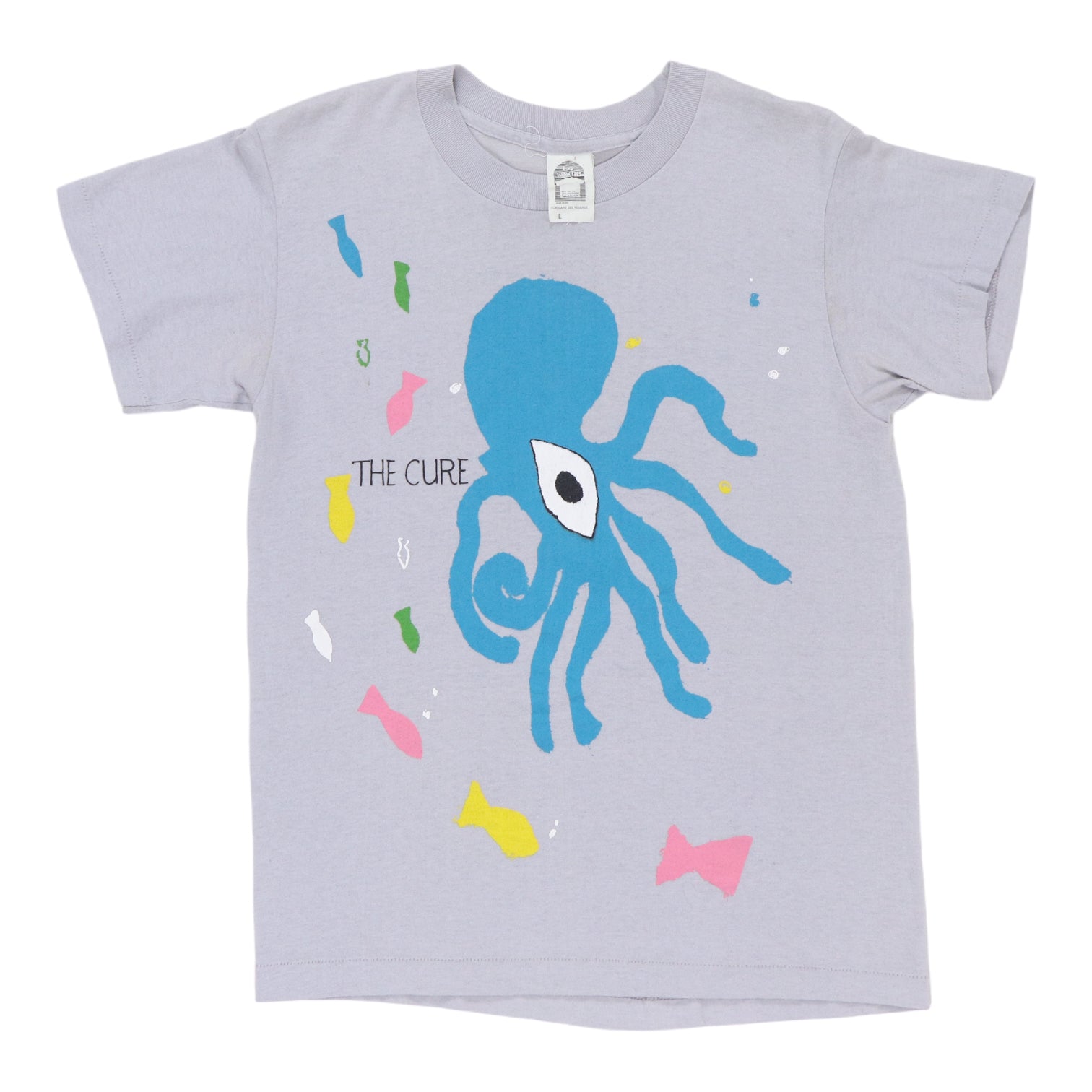 1985 The Cure Octopus Shirt | Authentic Vintage Tee – WyCo Vintage