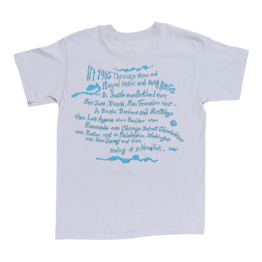 1985 The Cure The Head On A Door Tour Shirt Back