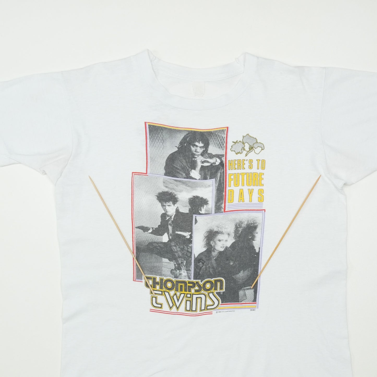 1985 Thompson Twins Tour Of Future Days Shirt