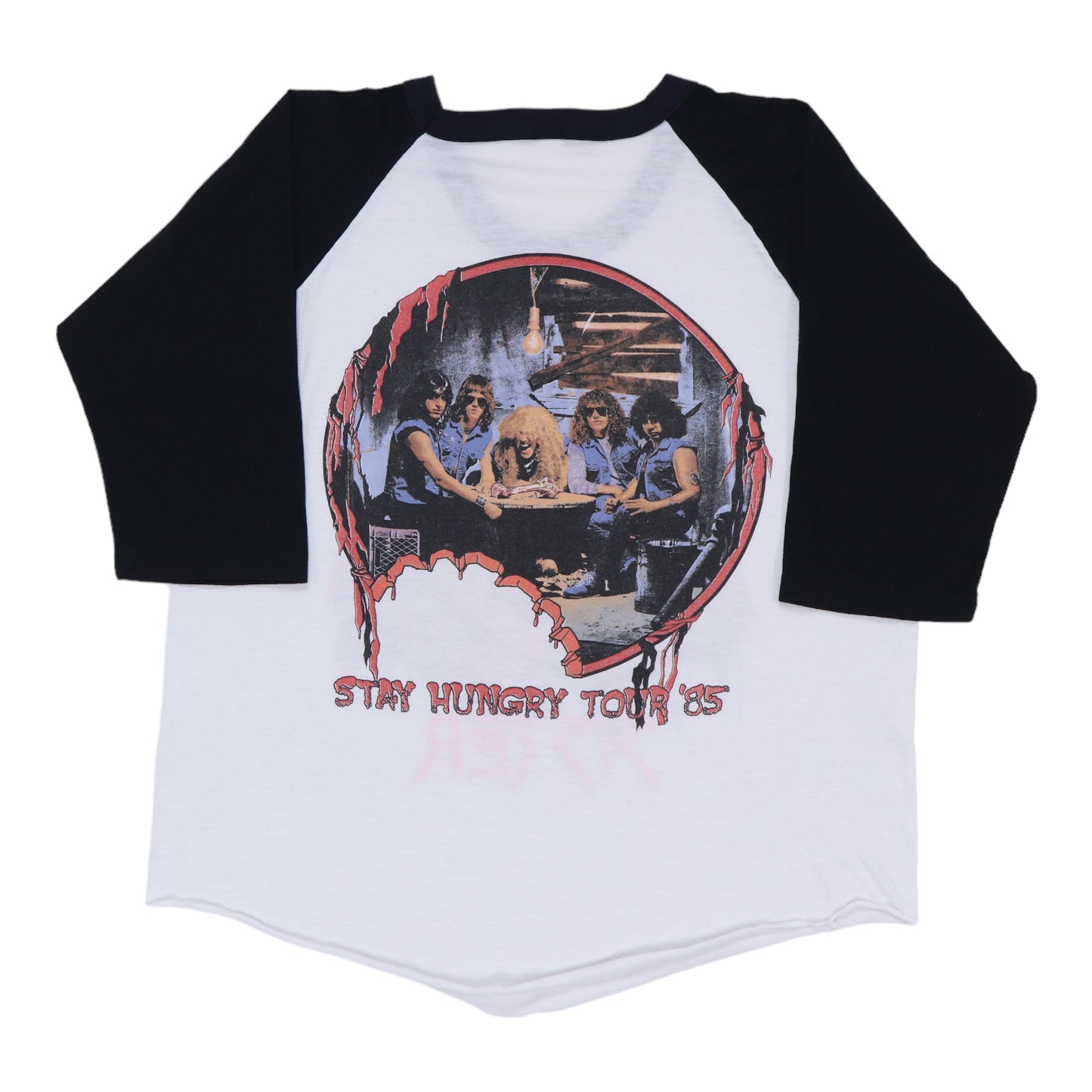 1985 Twisted Sister Stay Hungry Tour Jersey Shirt