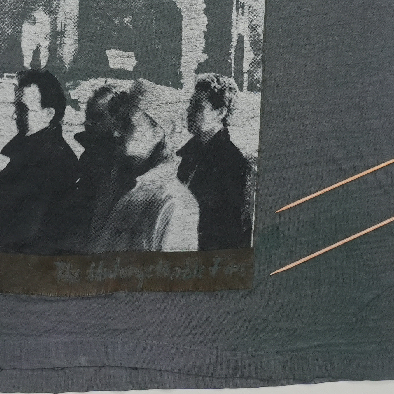 1985 U2 The Unforgettable Fire Tour Shirt Detail 2