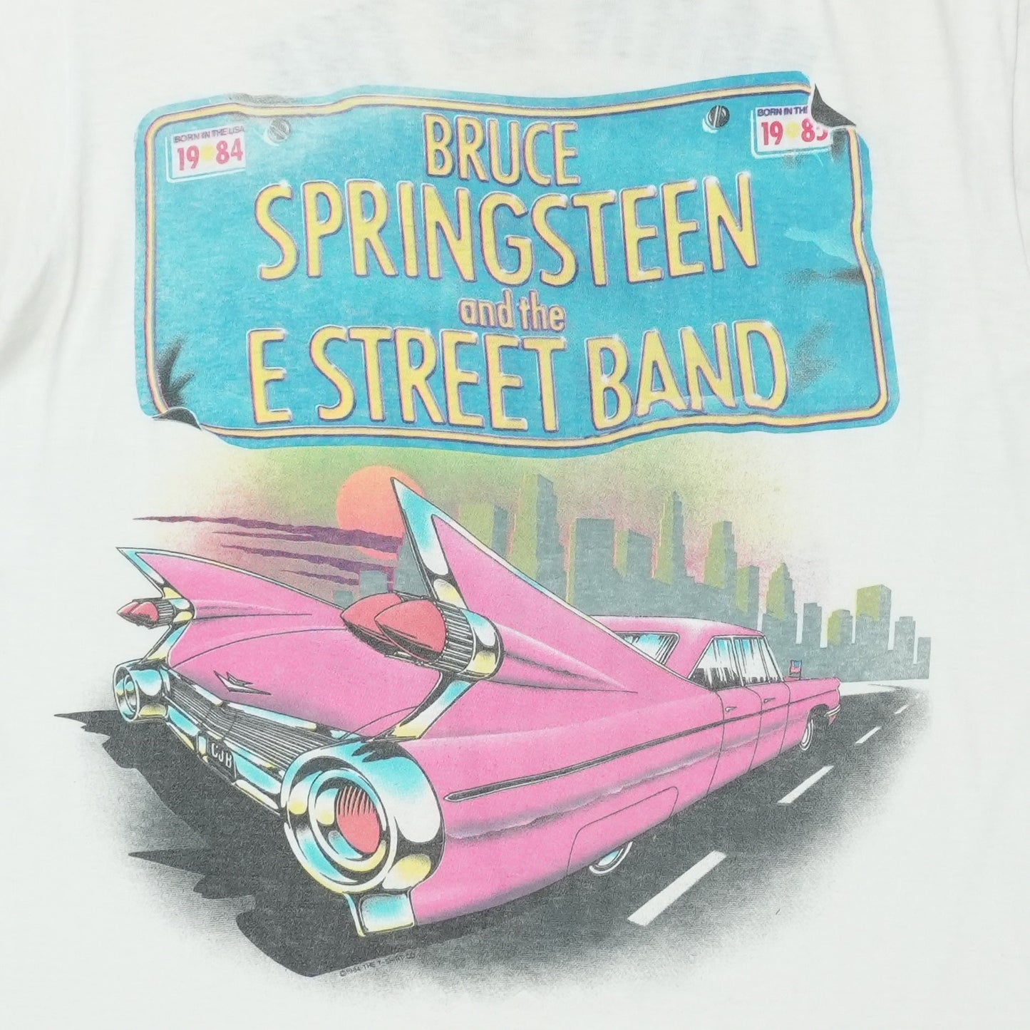 1985 Bruce Springsteen Born In The USA Tour Shirt