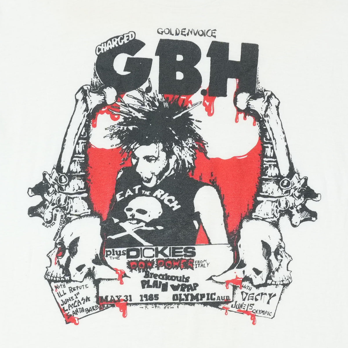 1985 GBH Olympic Auditorium Shirt